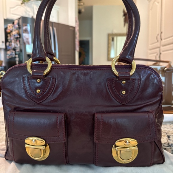 Vintage Marc Jacobs Blake tote in Bordeaux - Picture 5 of 5